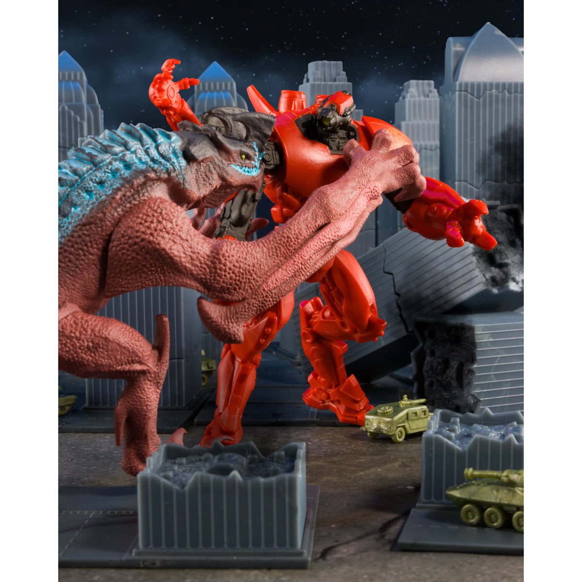 Pacific Rim Jaeger Wave 1 Crimson Typhoon 4-Inch Scale Action Figure with Comic Book