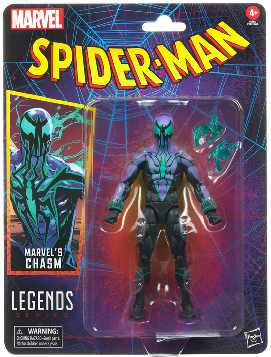 Spider-Man Retro Marvel Legends Chasm 6-Inch Action Figure