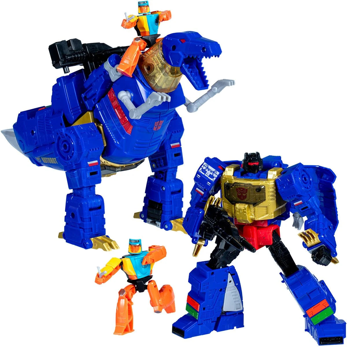 Transformers - Generation Age of the Primes - G2 Universe Grimlock and Autobot Weelie
