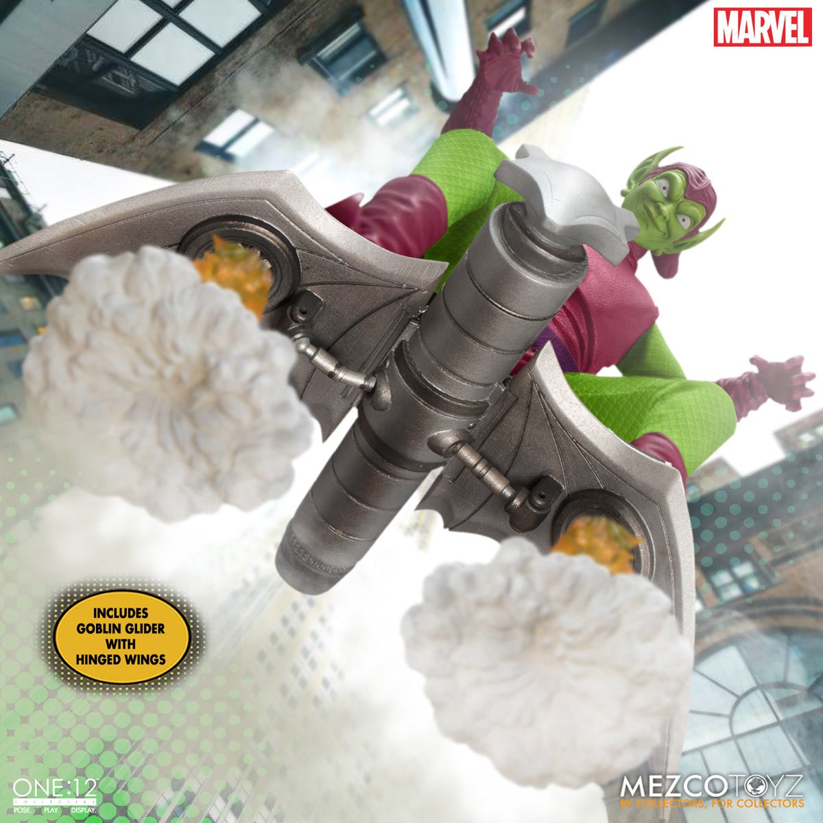 MEZCO - Spider-Man Green Goblin Deluxe Edition One:12 Collective Action Figure