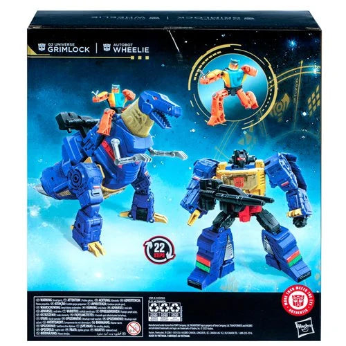 Transformers - Generation Age of the Primes - G2 Universe Grimlock and Autobot Weelie