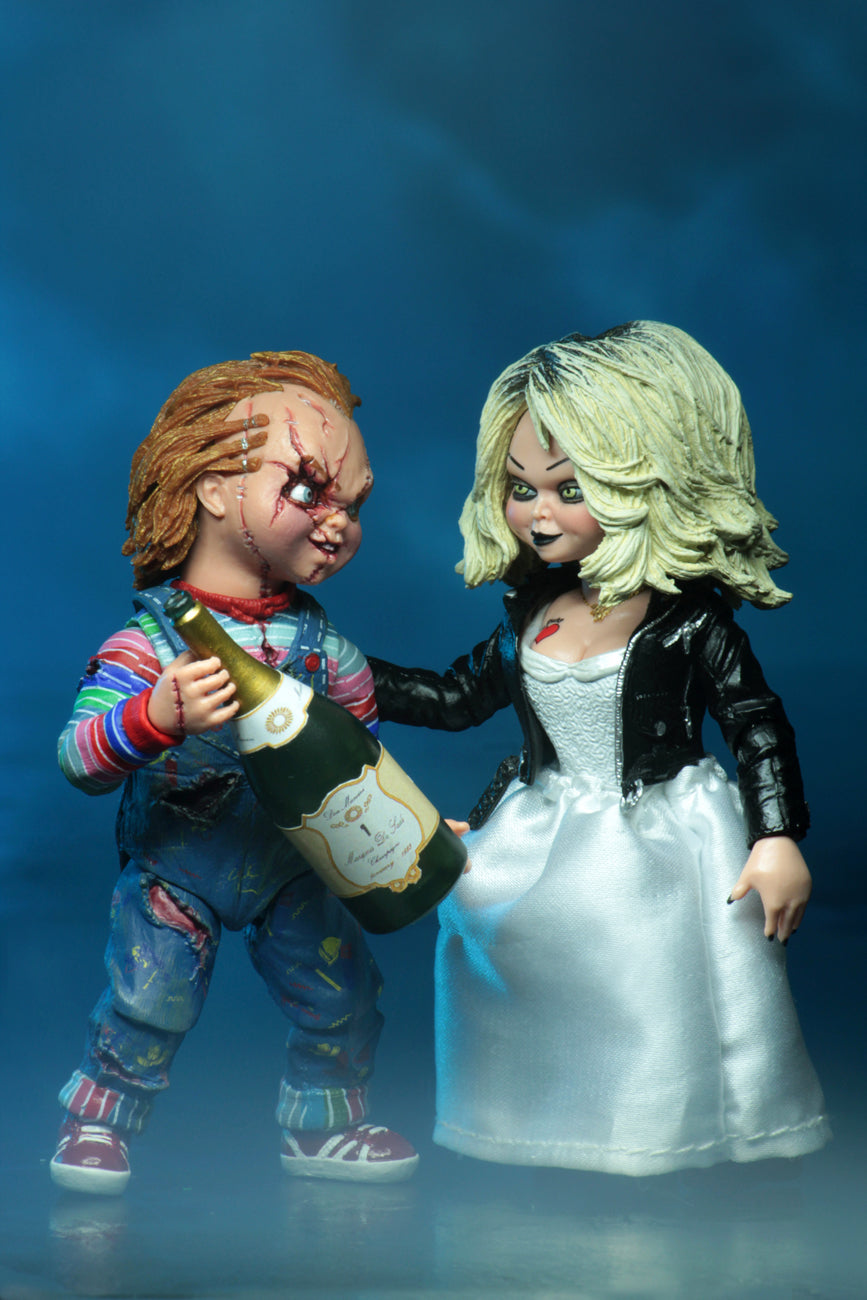 NECA - Chucky - 7" Scale Action Figure - Ultimate "Chucky & Tiffany" 2-Pack