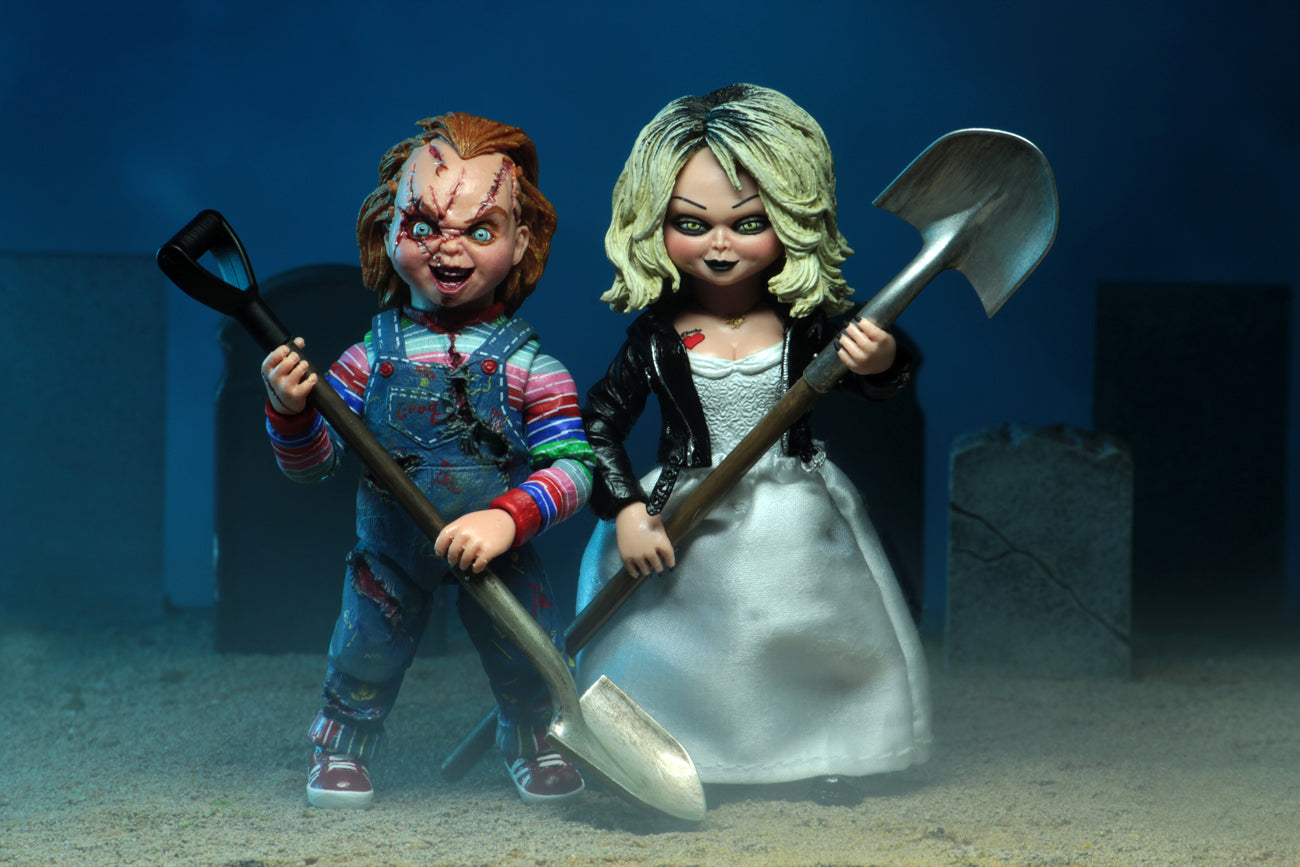 NECA - Chucky - 7" Scale Action Figure - Ultimate "Chucky & Tiffany" 2-Pack