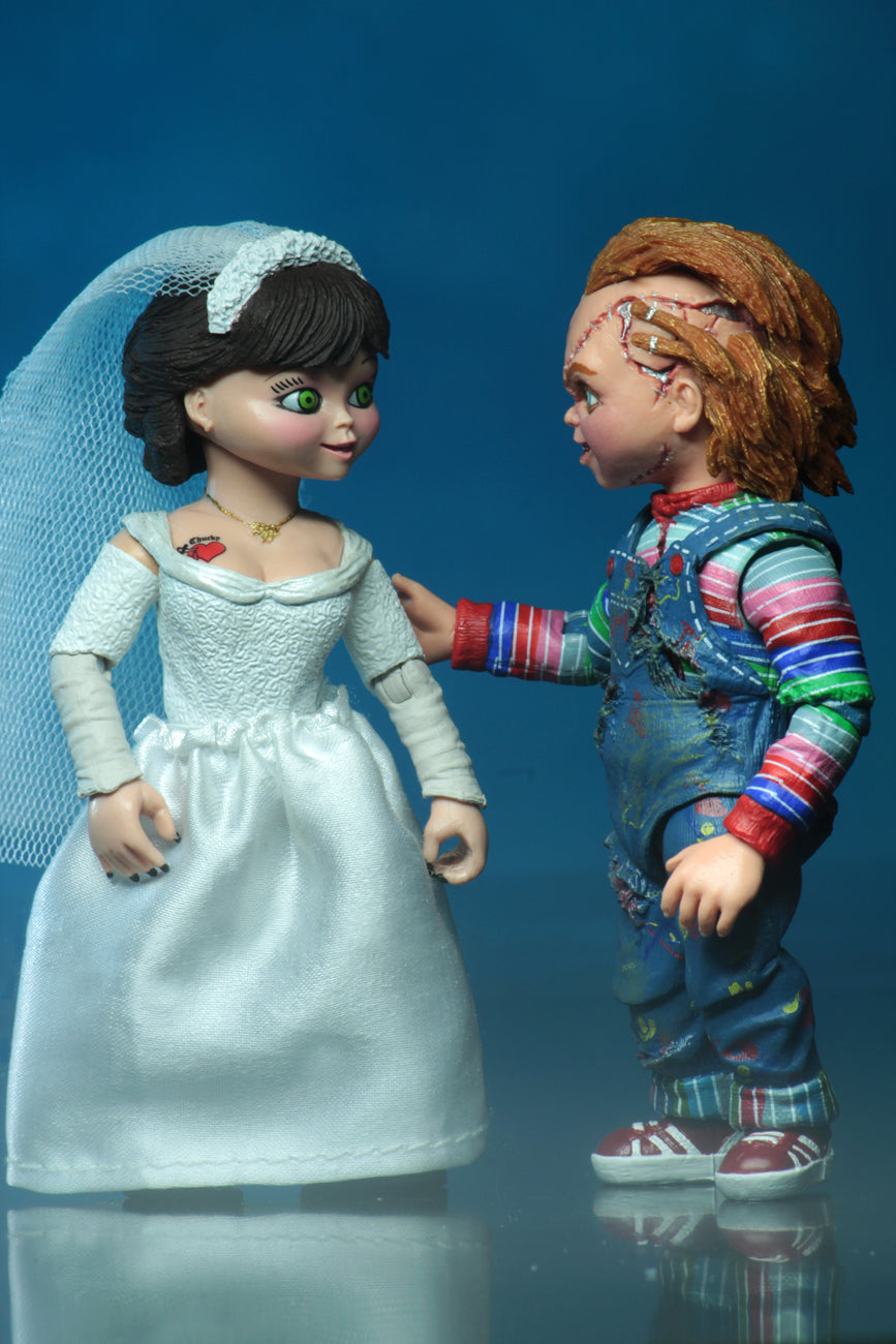 NECA - Chucky - 7" Scale Action Figure - Ultimate "Chucky & Tiffany" 2-Pack