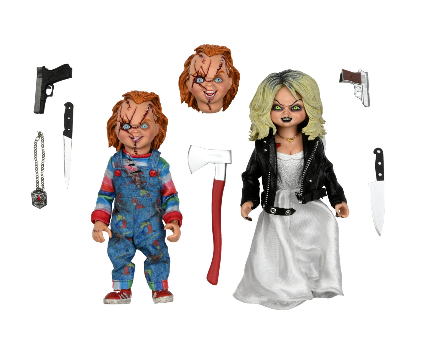 NECA - 8″ Scale Clothed Figure – Chucky & Tiffany 2-Pack