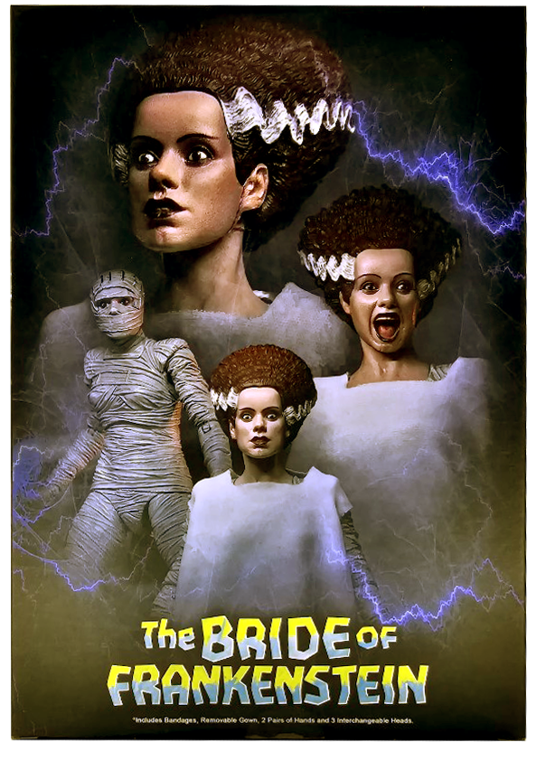 Universal Monsters 7” Scale Action Figure – Ultimate Bride of Frankenstein (Color)