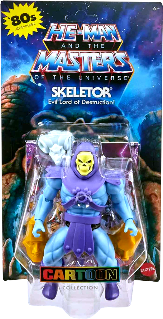 Masters of the Universe Origins Core Filmation Skeletor Action Figure MyLostToy