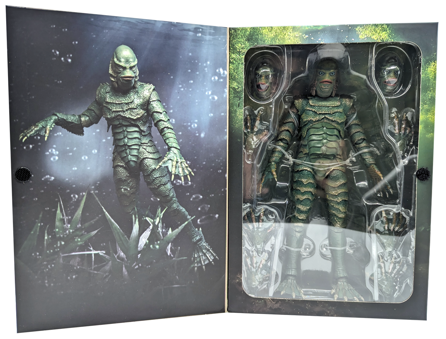 N.E.C.A - Universal Monsters  7” Scale Action Figure – Ultimate Creature from the Black Lagoon (Color)