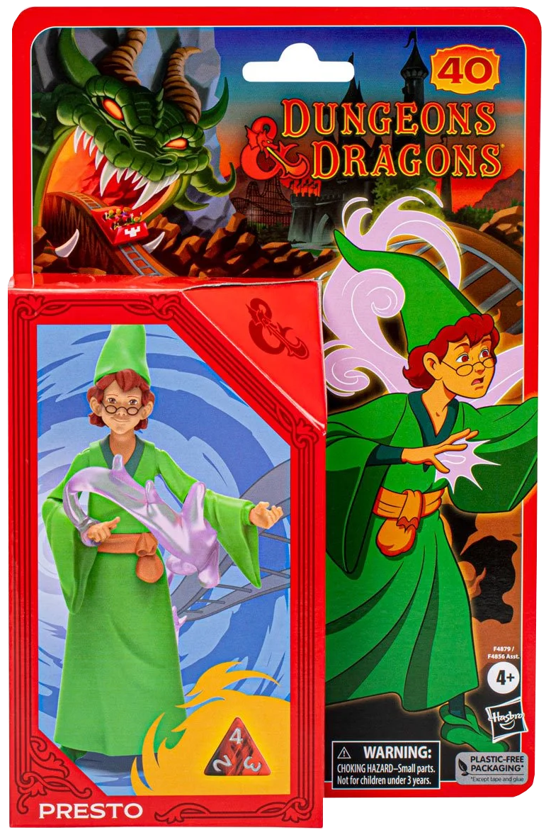 Dungeons & Dragons Cartoon Series Presto 6-Inch Action Figure