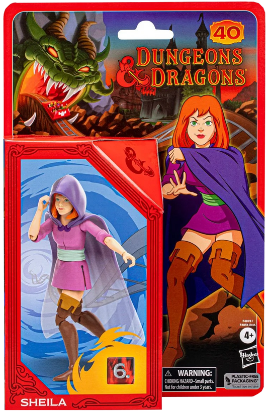 Dungeons & Dragons Cartoon Series Shelia 6-Inch Action Figure