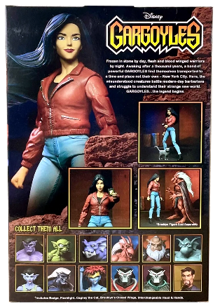 Gargoyles 7” Scale Action Figure – Ultimate Elisa Maza (with Brooklyn’s Closed Wings)