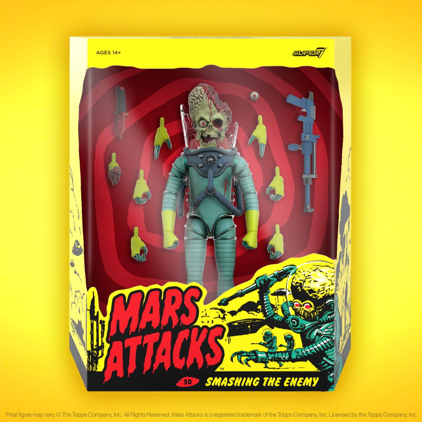 Super7 - Mars Attacks - Martian (Smashing the Enemy)