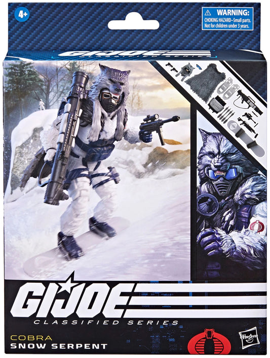 G.I. Joe Classified Series Snow Serpent Deluxe 6-Inch Action Figure