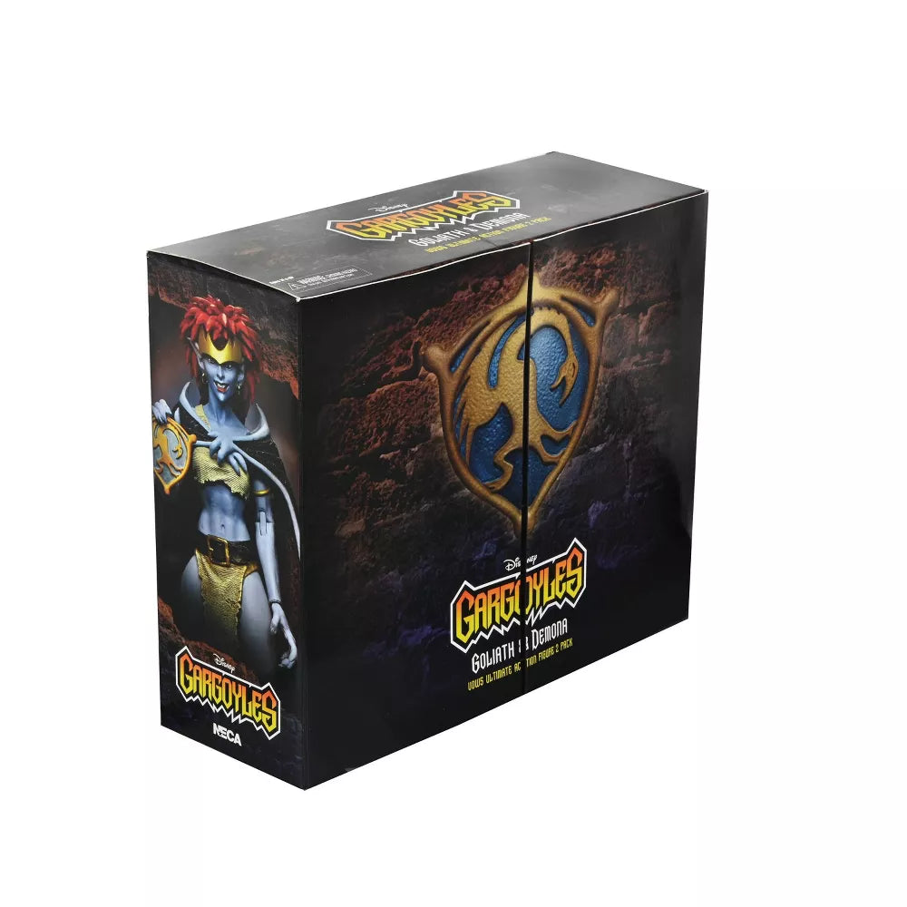 NECA Gargoyles Vows Ultimate Goliath and Demona 7" Action Figures - 2pk