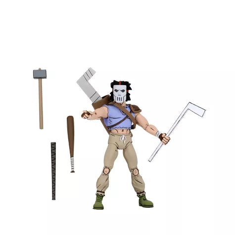 NECA
Teenage Mutant Ninja Turtles - 7" Scale Action Figure - Cartoon Series 3 Casey Jones & Foot Soldier