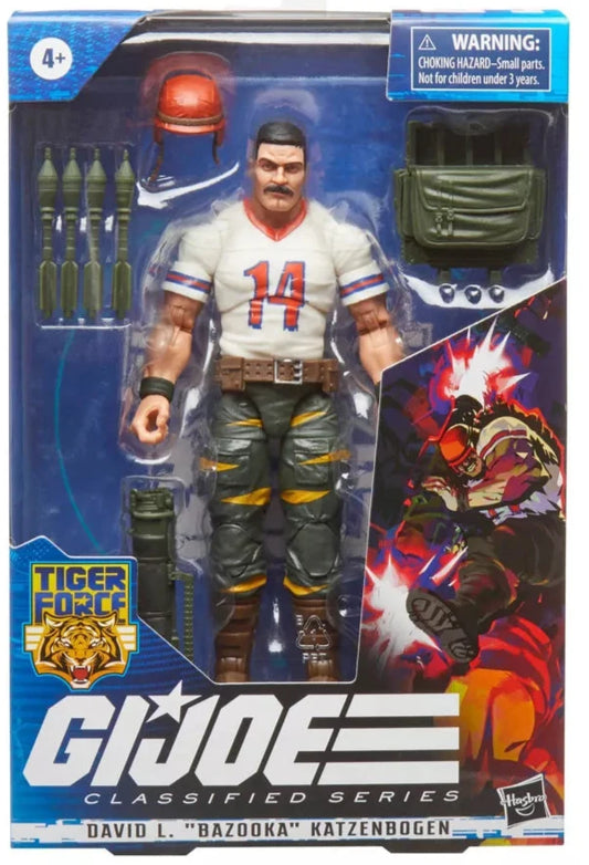 G.I. Joe Classified Series Tiger Force David L. "Bazooka" Katzenbogen Action Figure (Target Exclusive)