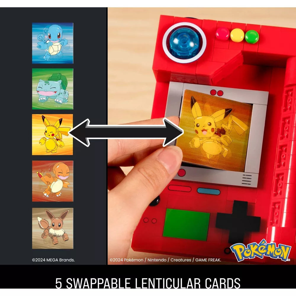 MEGA - Pokemon -  Kanto Region -  Pokedex Building Kit (322Pieces) for Collectors