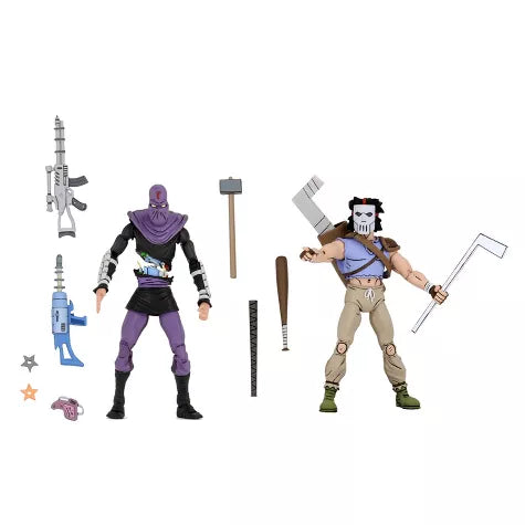 NECA
Teenage Mutant Ninja Turtles - 7" Scale Action Figure - Cartoon Series 3 Casey Jones & Foot Soldier