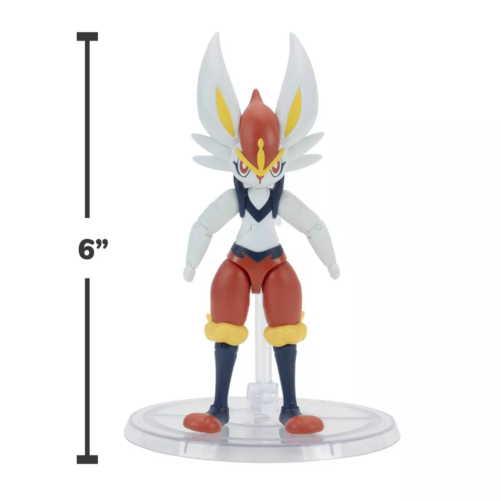 Jazwares - Pokemon - Cinderace - 6 inch Action Figure (Target Exclusive)