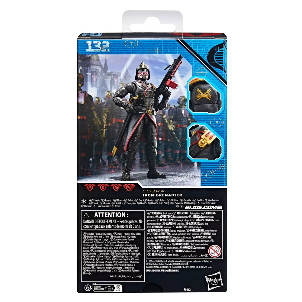 G.I. Joe Classified - Cobra Iron Grenadier Action Figure