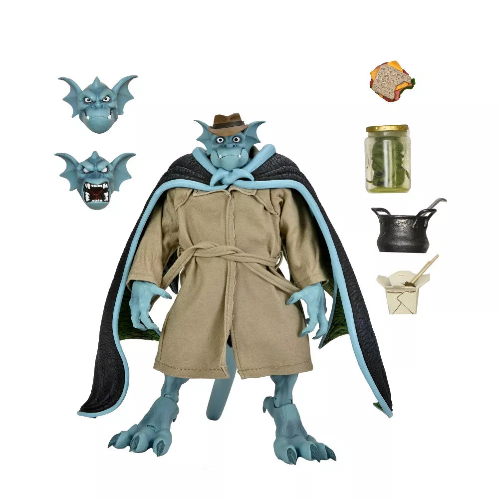 NECA - Gargoyles Detective Broadway "Silver Falcon" with Closed Wings
