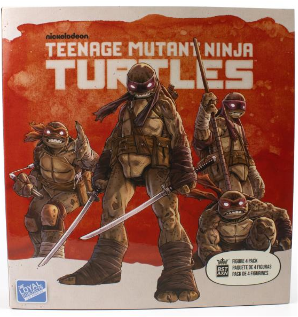 Teenage Mutant Ninja Turtles BST AXN Undead Turtles Four-Pack
