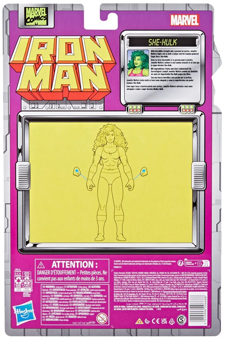 Iron Man - Marvel Legends - She-Hulk 6-Inch Action Figure