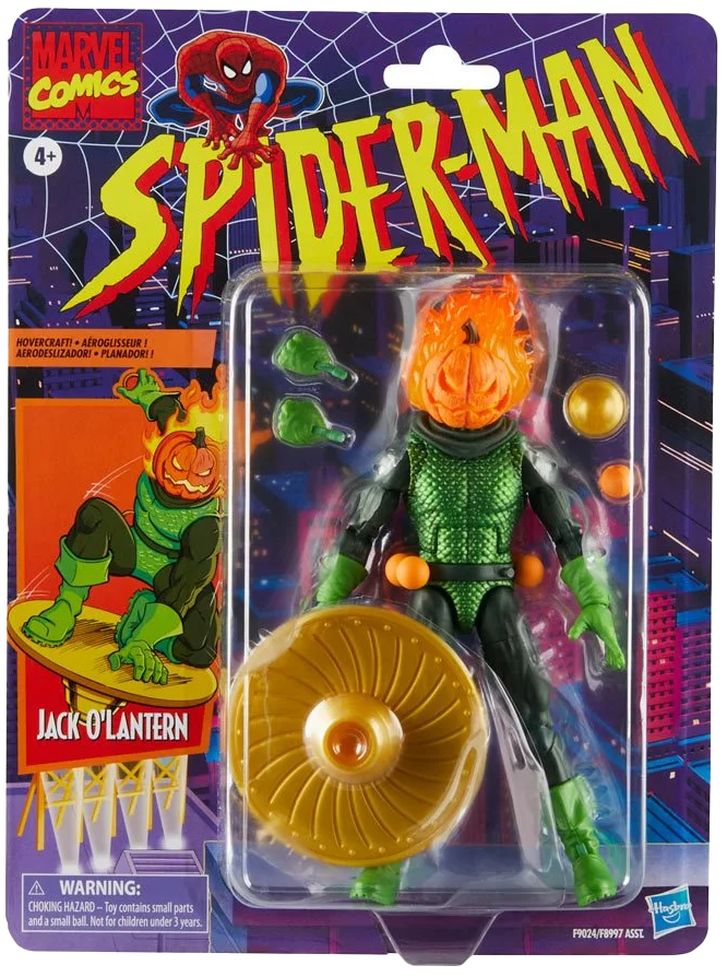 Spider-Man Marvel Legends Comic 6-inch Jack O'Lantern Action Figure