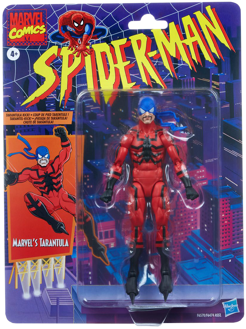 Spider-Man Retro Marvel Legends Tarantula 6-Inch Action Figure
