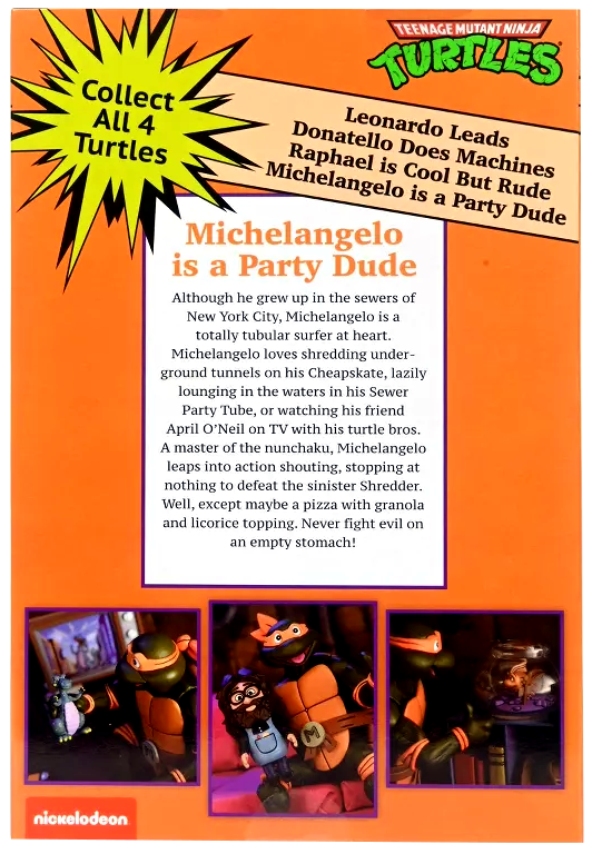 NECA - Teenage Mutant Ninja Turtles Ultimate Michelangelo 7" Action Figure