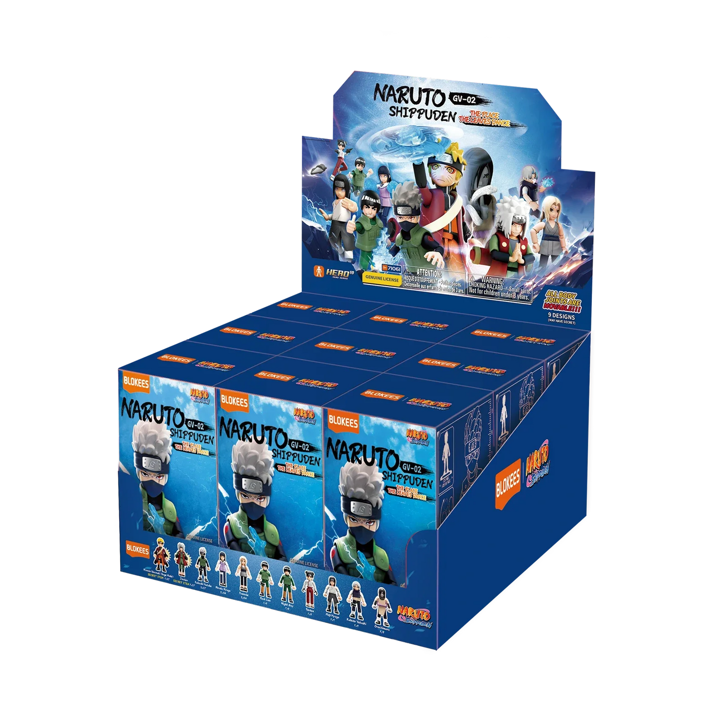 Blokees - Naruto Shippuden - GV02 - The Place The Leaves Dance - Blind Box