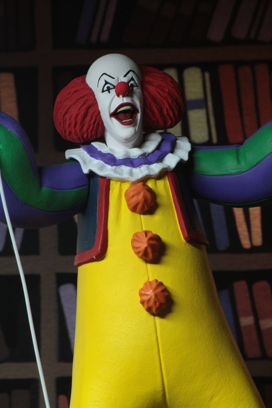 NECA Toony Terrors - IT – 6” Scale Action Figure - Stylized Pennywise (1990)
