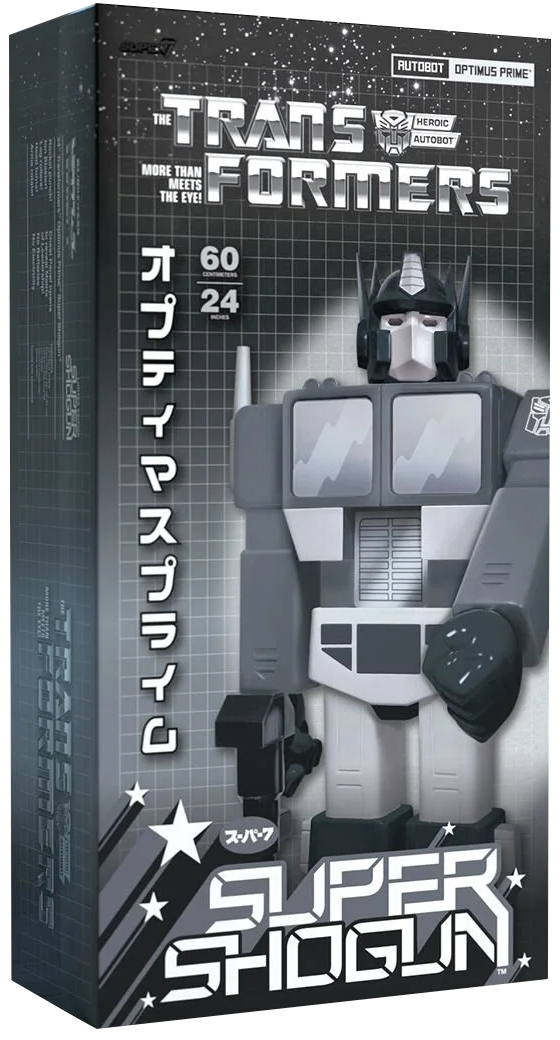 SUPER7 - Transformers - Super Shogun - Optimus Prime (Dead Black) Jumbo Action Figure