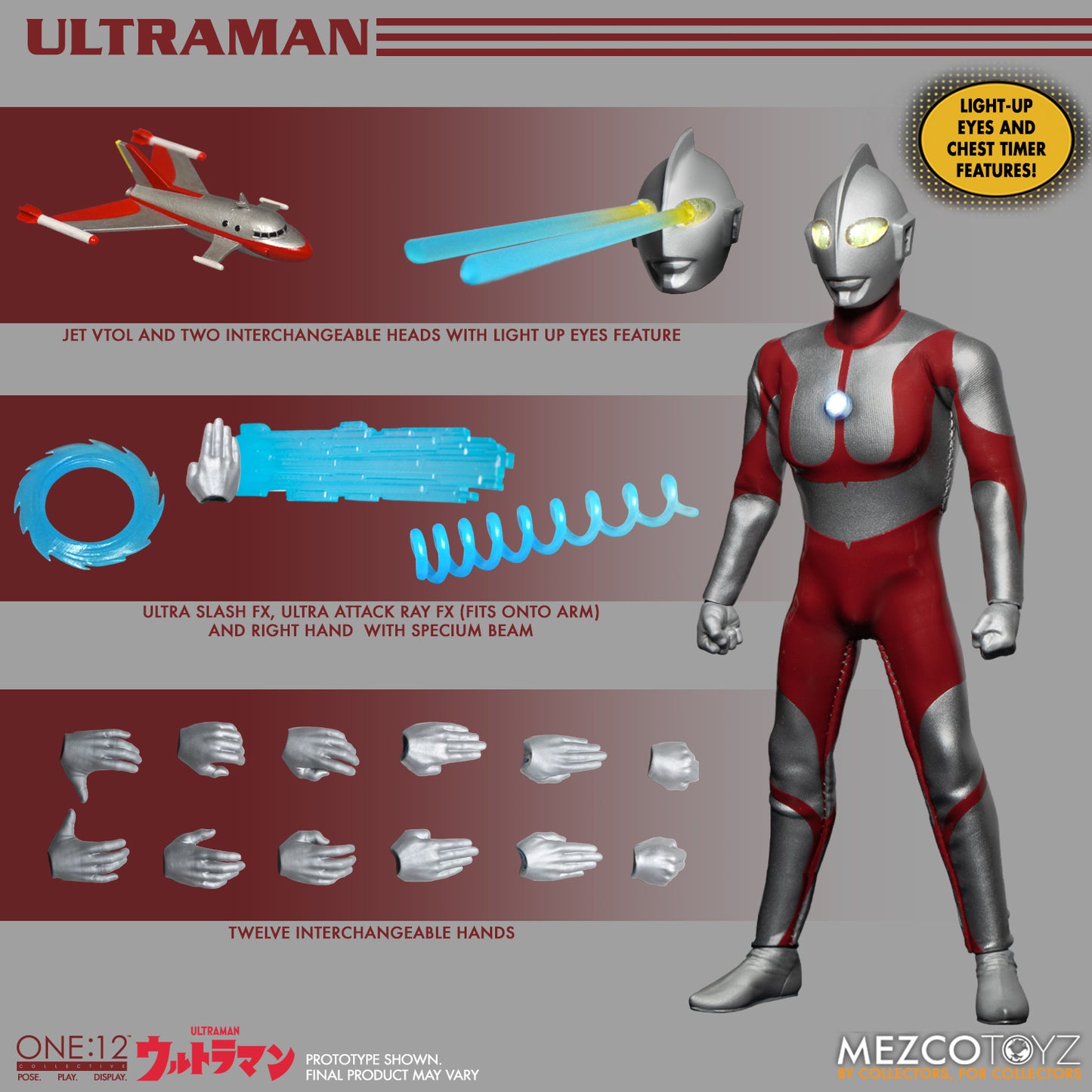 MEZCO - Ultraman One:12 Collective Ultraman Figure