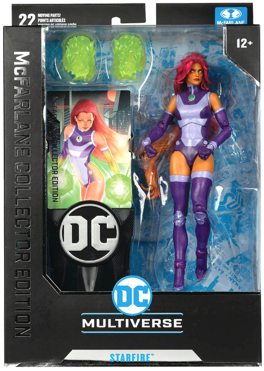 Pre-Order: DC McFarlane Collector Edition Wave 4 - Starfire DC Rebirth 7-Inch Scale Action Figure