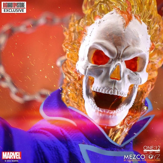 Ghost Rider ONE 12 Collective Ghost Rider & Hell Cycle Action Figure Set