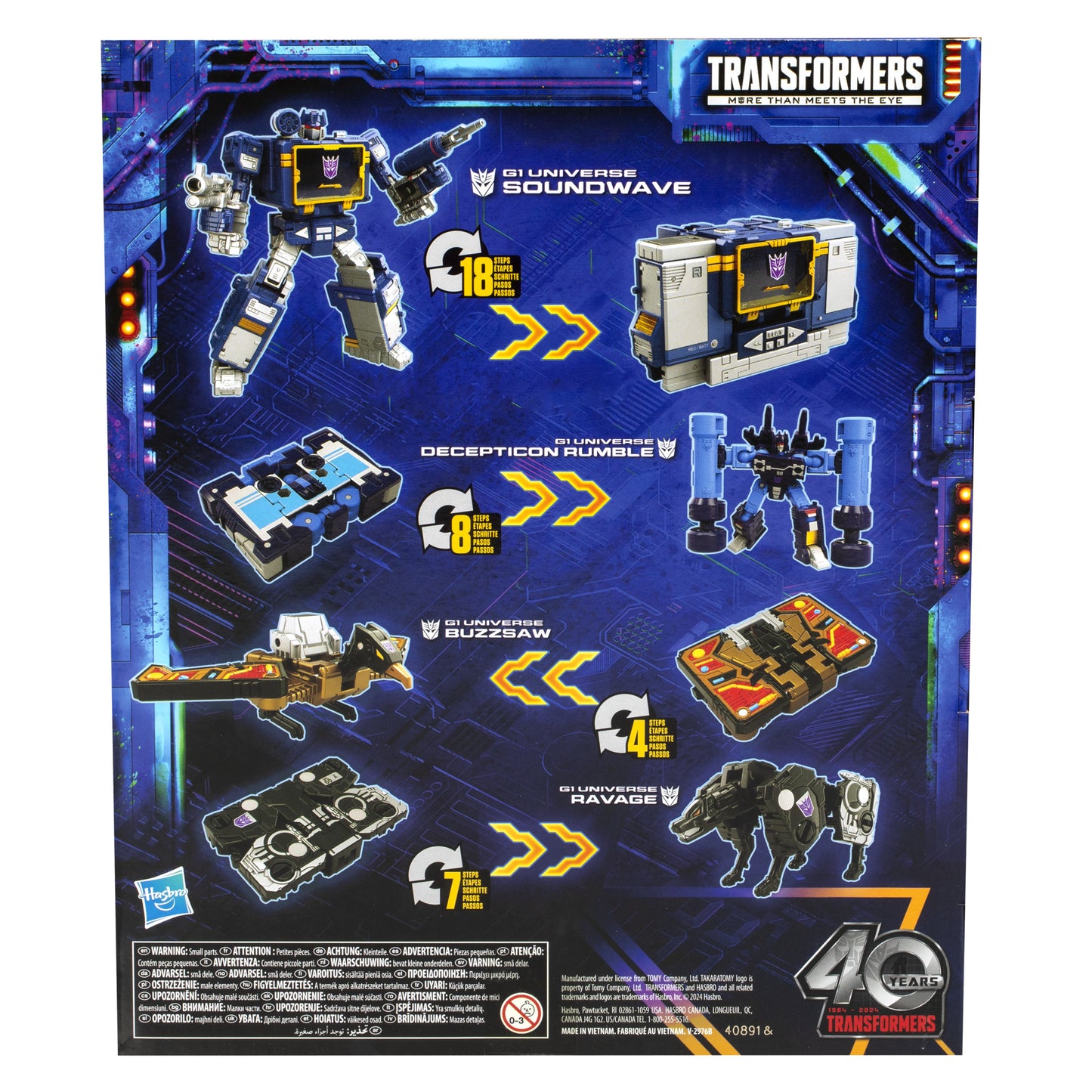 Transformers Legacy - G1 - Soundwave Leader
