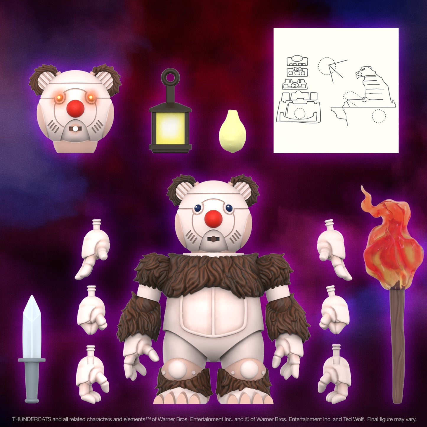 Super 7 - ThunderCats - Ultimates Robear Bill