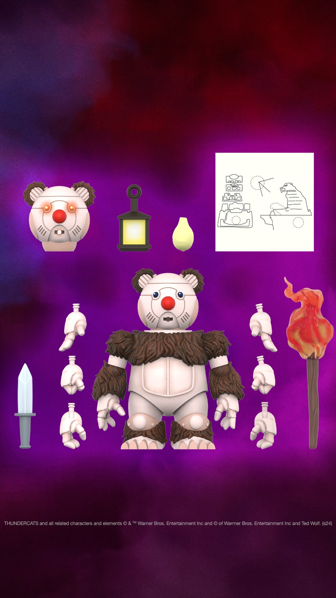 Super 7 - ThunderCats - Ultimates Robear Bill