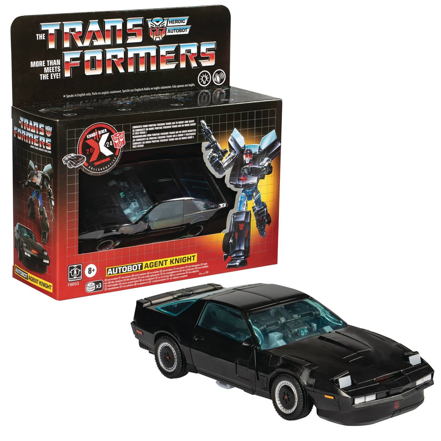 Transformers Collaberation X Knight Rider - Agent Knight