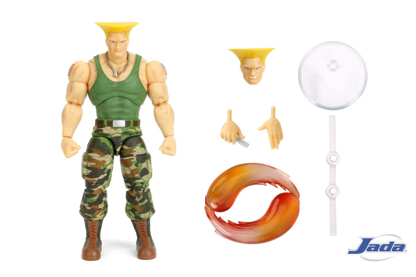 Street Fighter II 6" Guile Figured