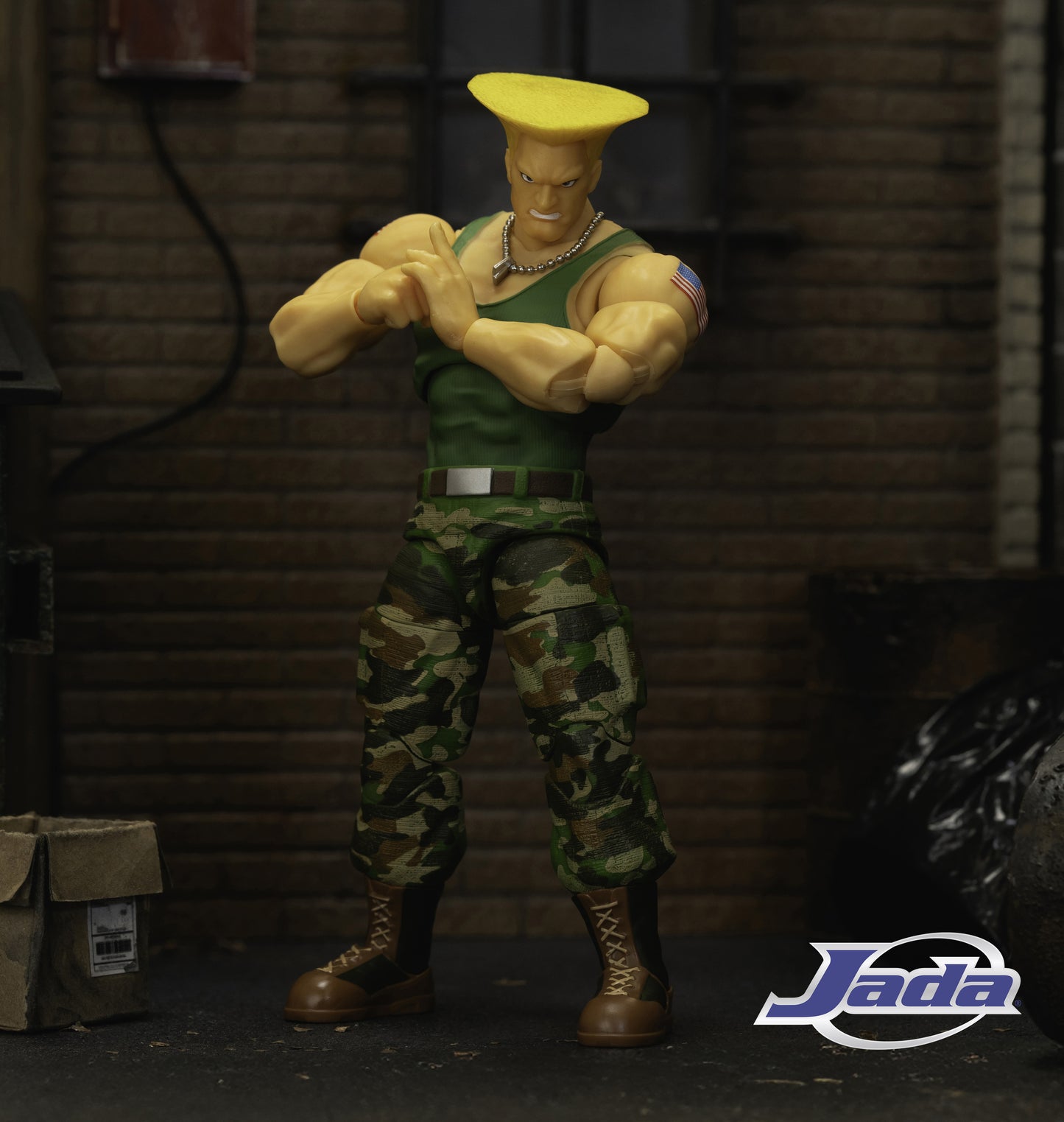 Street Fighter II 6" Guile Figured