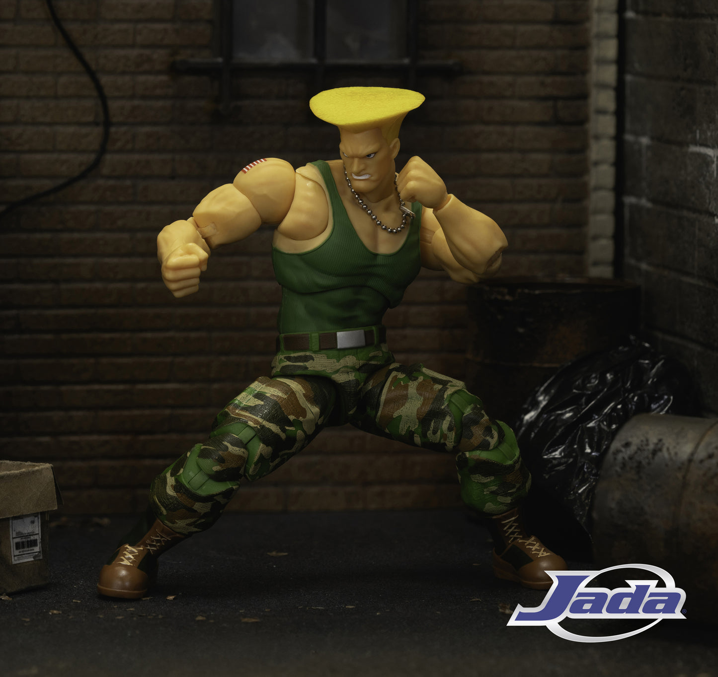Street Fighter II 6" Guile Figured