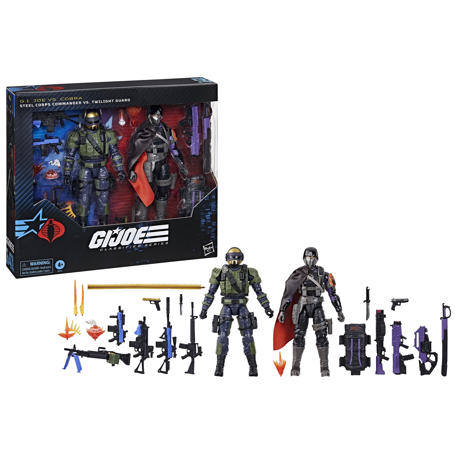 G.I. Joe - Classified Series - Steel Corps Commander Vs. Twilight Guard - #141 - 2 Pack