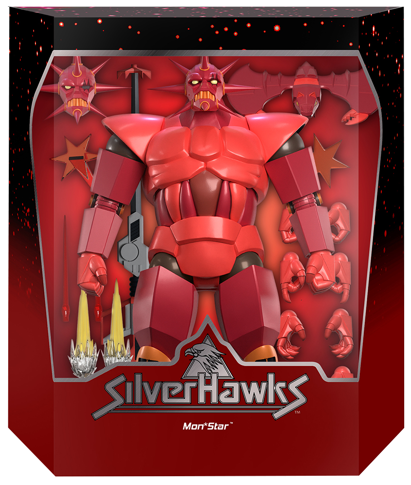 SILVERHAWKS Figurine Ultimates Mon Star Pre Transformation Super7 SILVERHAWKS Figurine Ultimates Mon Star Pre Transformation Super7