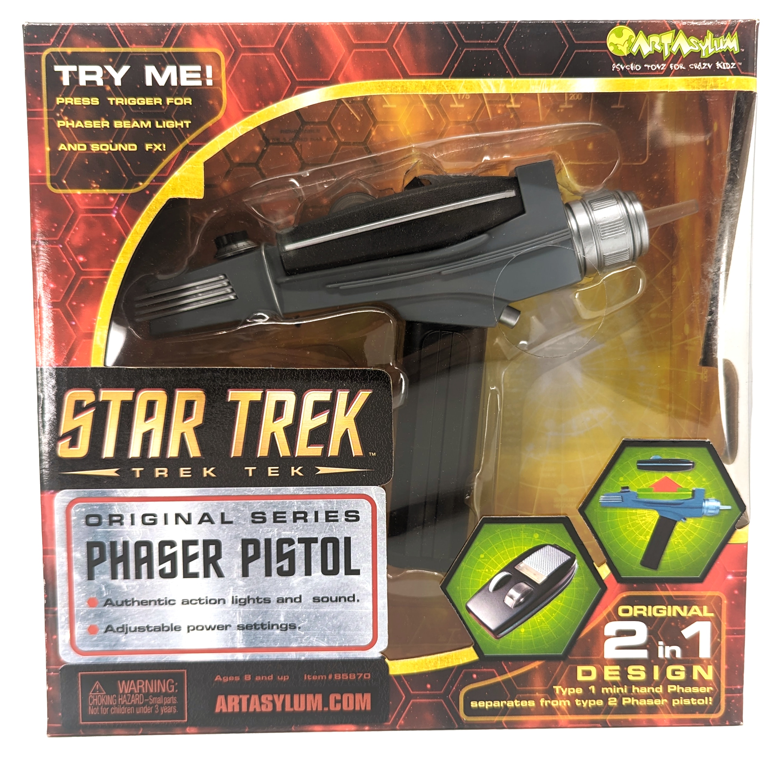Star Trek The Original Series Trek Tek Phaser Roleplay Toy – MyLostToy