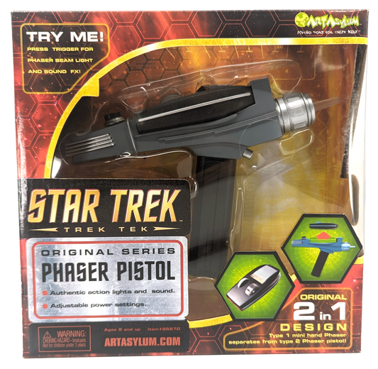 Star Trek The Original Series Trek Tek Phaser Roleplay Toy