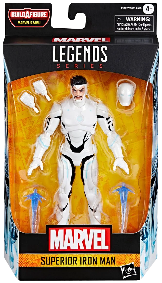 Marvel Legends Zabu Series Superior Iron Man 6-Inch Action Figure