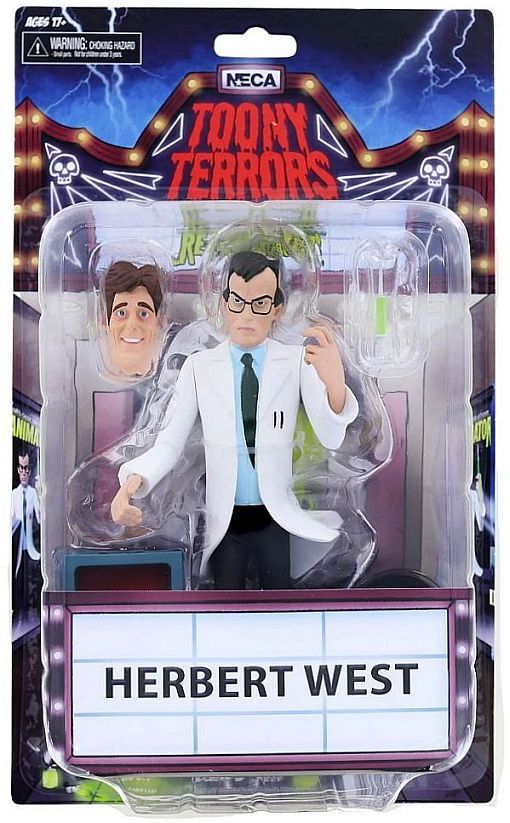 NECA -  Toony Terrors Herbert West (The Reanimator) Action Figure