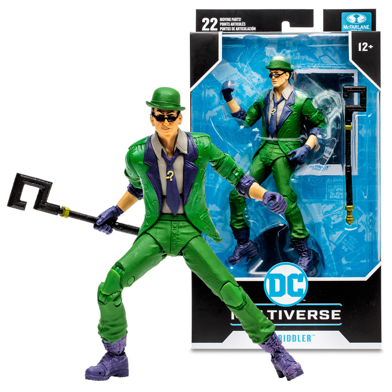 DC Multiverse - The Riddler (Arkham City) 7" Figure